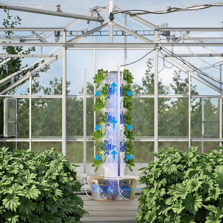 Aeroponic Tower Vertical Farming Hydroponic Tower Growing System for Vegetable Indoor Aeroponics Tower