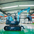 Free Shipping CE EPA Engine Farm Multifunction New Hydraulic Mini Digger Small Bagger Excavator