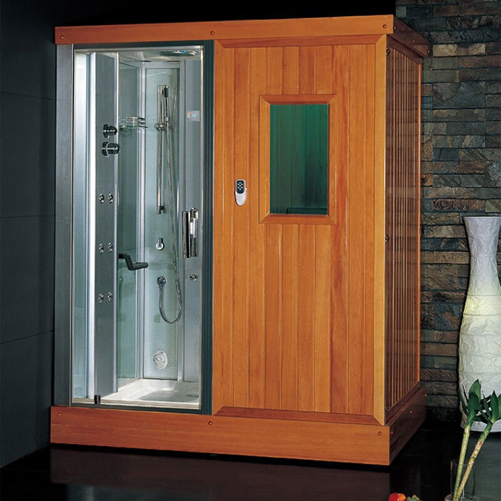 High-end Custom Indoor Spa Bathtub Sauna Room