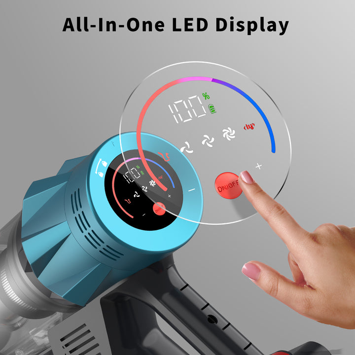 Cordless Handheld Vacuum Cleaner for Home Portable 35000 Powerful Suction Ideal for Whole House Cleaning on Various Floors
