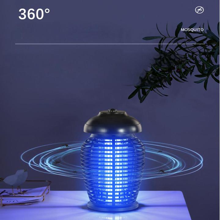 Outdoor Waterproof Bug Zapper Lamp for Restaurant & Household Indoor Electric Fly Mosquito Killer for Restaurants Shops & Homes