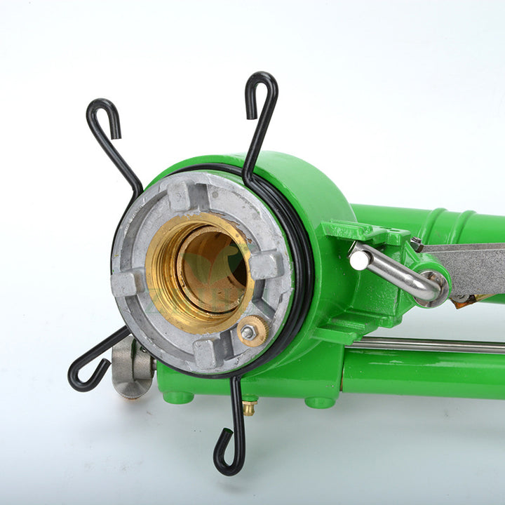 1.5 Inch Female Thread 22-41m Turbo Farm Irrigation Sprinkler Rain Gun Sprinkler with Aluminum Alloy Material