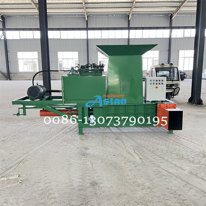 Corn Straw Compactor Machine Alfalfa Hydraulic Baler Machine Hay Grass Pressing Baling Bundling Machine