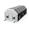 Custom Outdoor Giant Portable Commercial Inflatable Tent Paint Booth Spray Large Inflatable Car Cover Garage Car Wash Tent