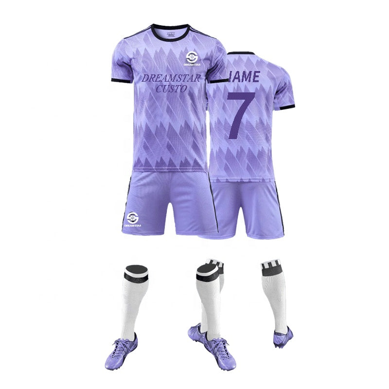 Premium Quick Dry Soccer Wear Thailand T Shirts Uniform Team Soccer Jersey Sublimation Football Jersey