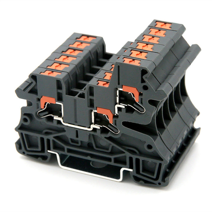 Push in Spring Wire Connector 1000v Power Distribution Quick Terminal Block