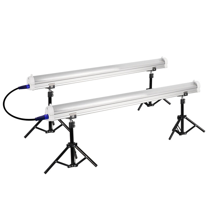 Foldable Under Canopy LED Grow Lights 120W Full Spectrum Foldable Design for Greenhouse Indoor Cultivation