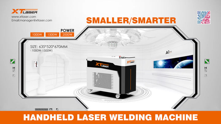 Handheld Fiber Laser Welding Machine SMALLER/SMARTER