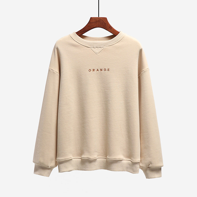 OEM New Design hooded 100% cotton Pullover Solid Custom Logo Embroidery Sweatshirt Women hoodies
