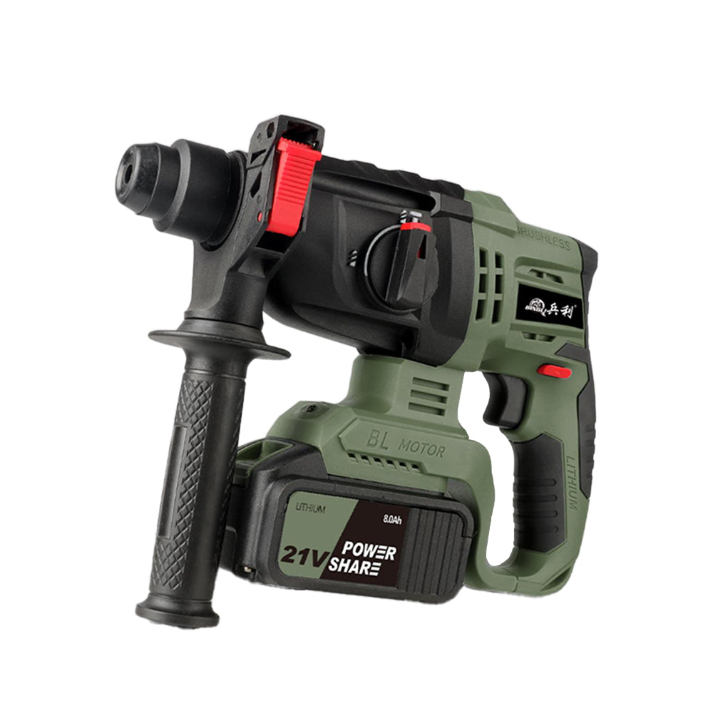 Top Rock Drilling Tools Lithium Battery Electric Rotary Hammer Brushless Powerful Rechargeable Hammer