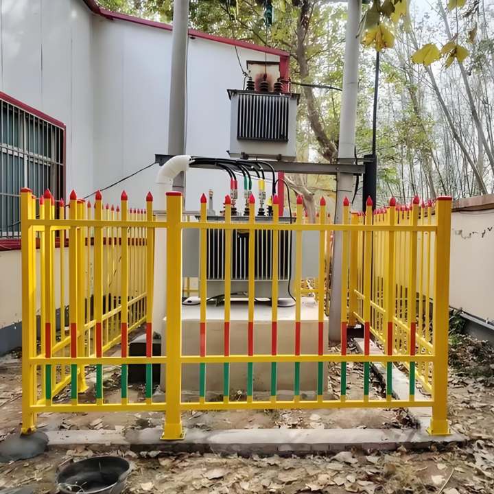 Durable FRP Fence Panel, UV Resistant Fiberglass Fence for Municipal Engineering, Farm, Park