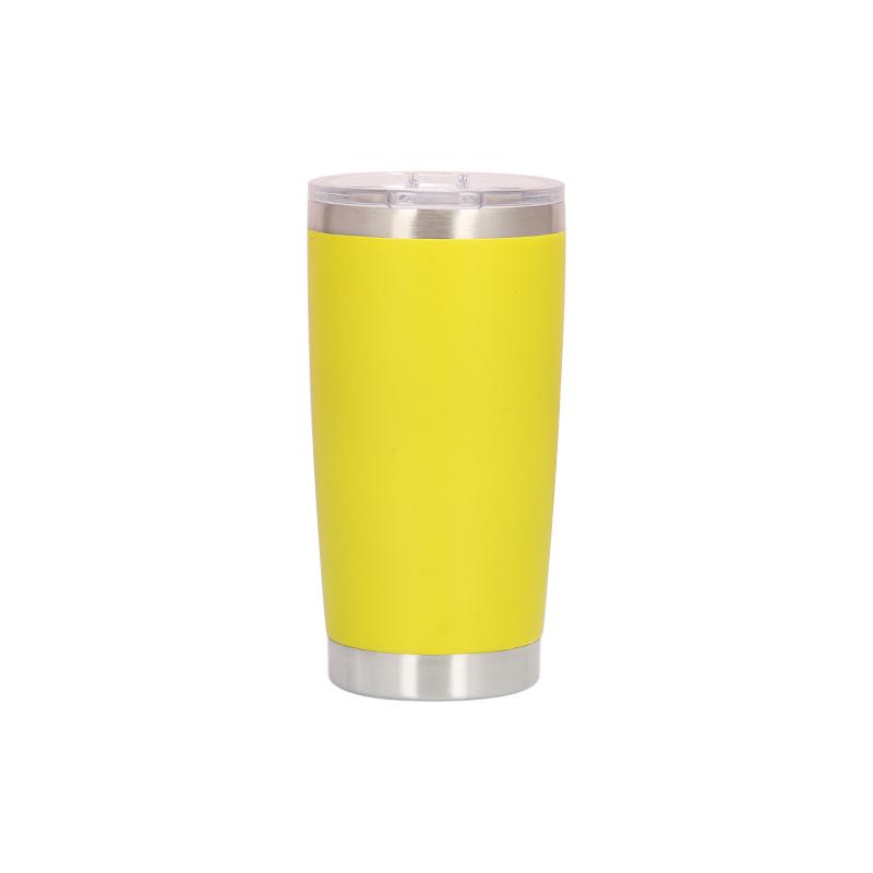 curving stainless steel tumblers double wall insulation coffee mugs curve wine cup with lid