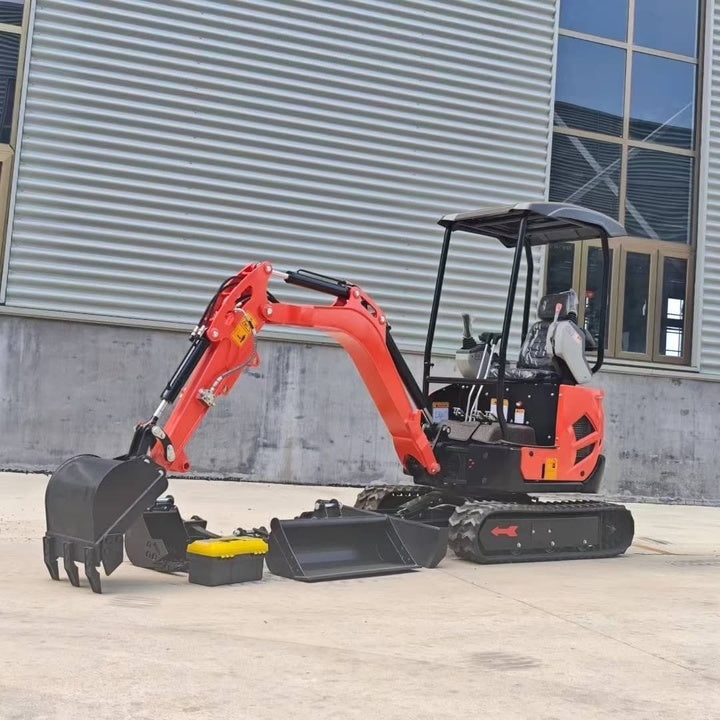 New Hydraulic Mini Crawler Excavator Wholesale Small Digger Compact 1400kg Mini Excavator Price