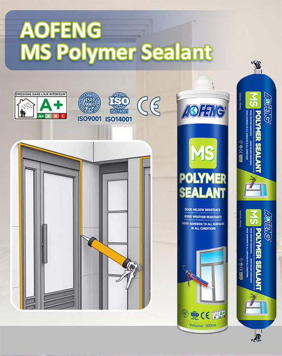 High Bonding Strength White Liquid MS Polymer Polyurethane Super Glue for Leather Steel & Nail Fastening Excellent for Packing
