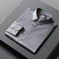 High quality Mens Non iron Dress shirts pure white multi colored business shirts for men