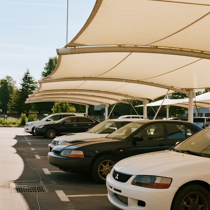 Patio Garden HDPE Woven Premium Square Shade Sails & Enclosure Nets with UV Protection Customizable Thickness for Outdoor Use
