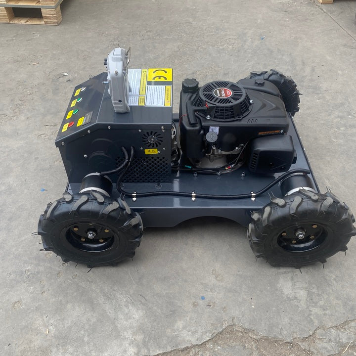 CE EPA Approved Zhongmei 156kg All-Terrain Agriculture Diesel Engine Remote Control Robot Flail Lawn Industrial DIY Cordless