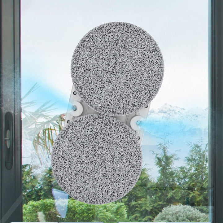 Self cleaning window cleaning robot vacuum cleaner with 5 meter safety rope support app control