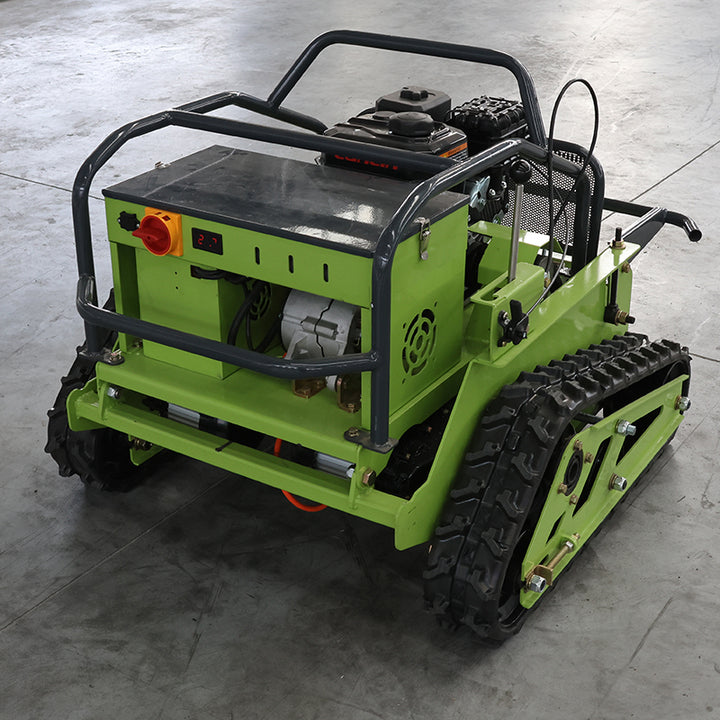 Factory Latest 550mm Battery 24V Alfalfa Robot Mower Autonomous Gasoline zero Turn Remote Control Lawn Mowers for Slope