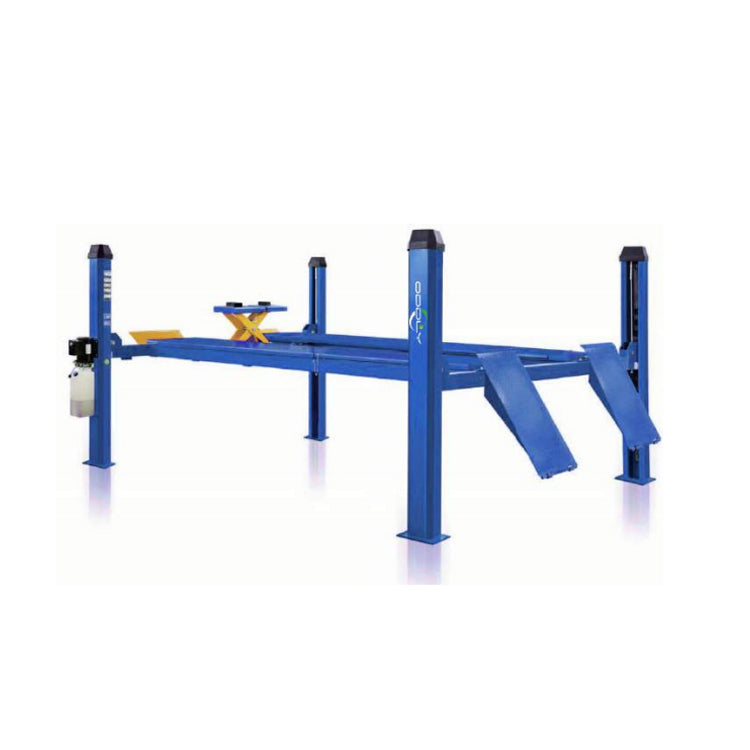 wheel alignment system machine workshop hydraulic 4 four post vehicle car lifts for sale