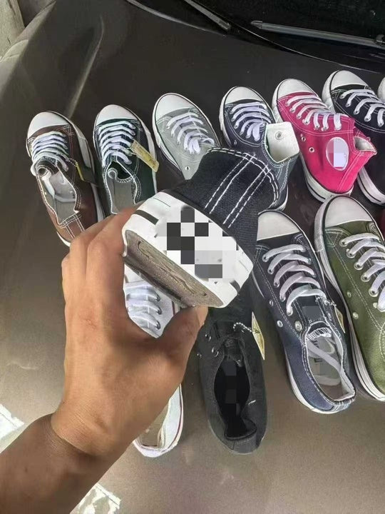 Men's and Women's Mixed Canvas Shoes New Soft Sole Single Shoes Big Size Board Shoes Mixed Design Wholesale