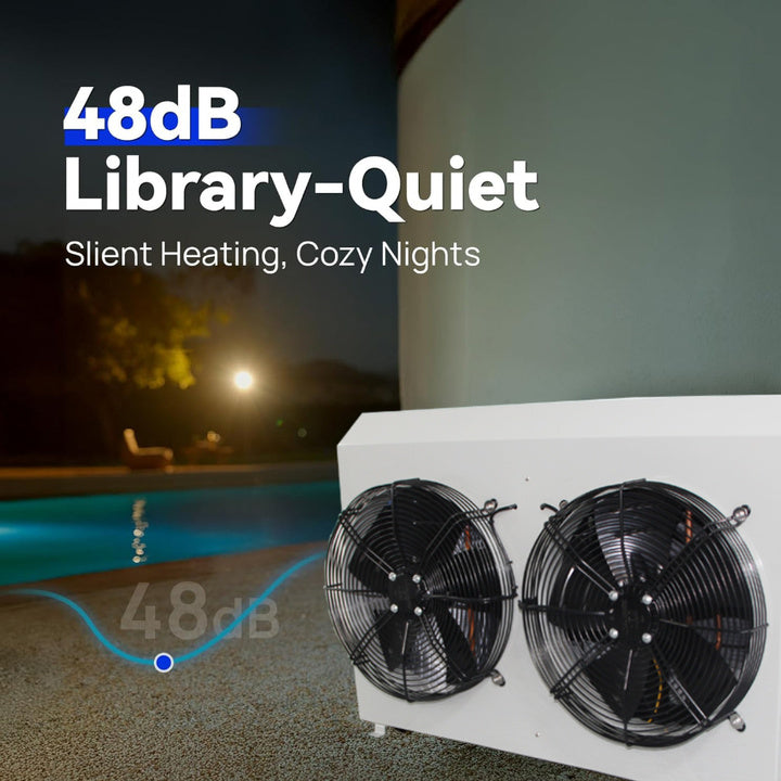5Hp 7Hp 10Hp 15Hp 20Hp High Efficiency R32 Outdoor Pool Chiller Heat Pump for Swimming Pool Smart WiFi
