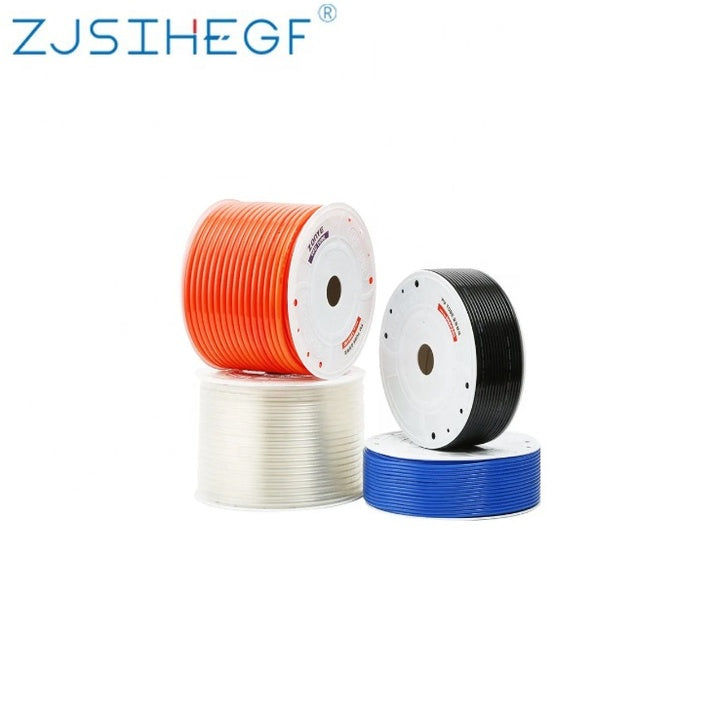 100Meters 12x8mm Air Hose Pneumatic Tube Pipe PU Hoses Outer12mm Inner8mm for Compressor Polyurethane Tubing