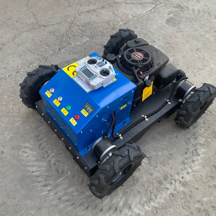 CE EPA Approved Zhongmei 156kg All-Terrain Agriculture Diesel Engine Remote Control Robot Flail Lawn Industrial DIY Cordless