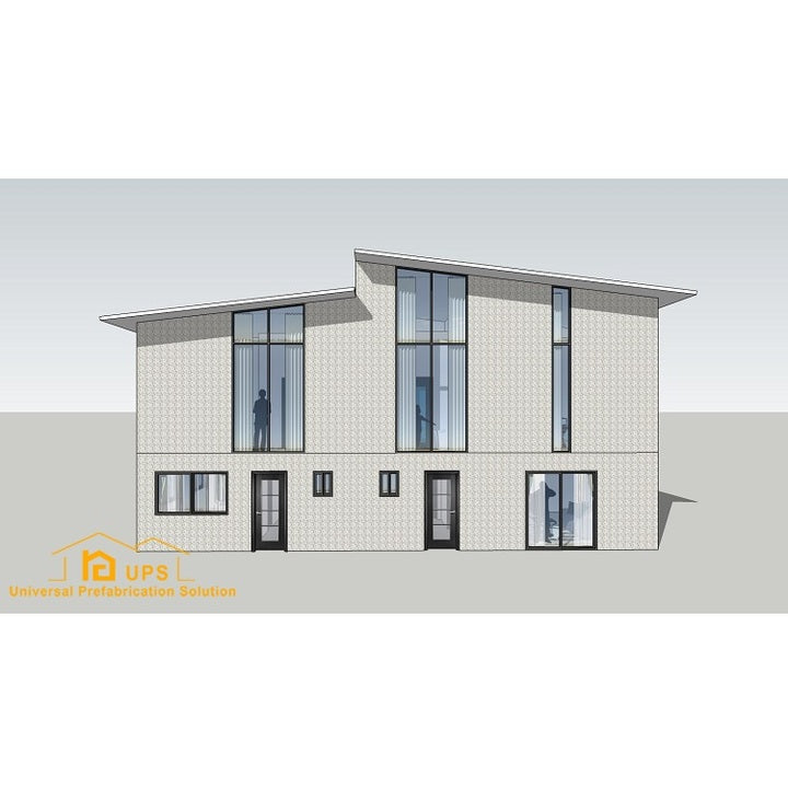 2025 New Tech Pre Made Cement Housing Elegant Prefabricated Modular Container Houses Eco-Friendly Supermarket Gym