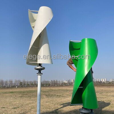Elege Vertical Wind Turbine 2KW 3KW 5KW Mini Windmill Mills Naturl Renewable Free Energy Power Hybrid Eolica Generator System