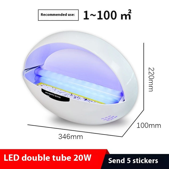 Wholesale Indoor Wall-Mounted Mosquito Fly Trap Artifact LED Light Source Plastic Sticky Fly Killer for Restaurants Hotels Shops