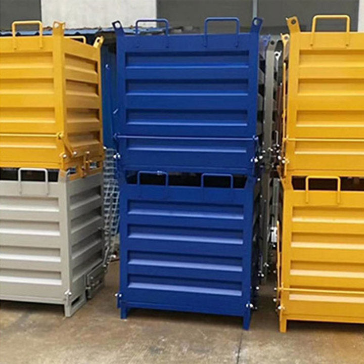 Self Dumping Steel Hopper Waste Bin Garbage Dumpster Steel Hopper Fork Lift Bin