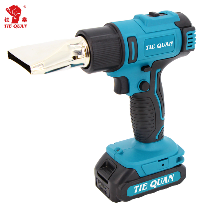 Industrial Electric Shrink Wrap Fast Shrink DIY Battery Operated Stainless Steel Heat Guns Digital Temperature Control