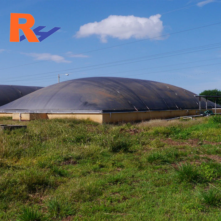 Biogas Digester HDPE Liner1mm 1.5mm HDPE Geomembrane Hdpe for Digester Biogas Organic Waste Containment Lagoons Pond Liner