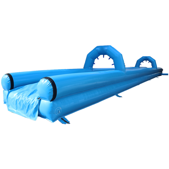 Customized Games Inflatable Water Park City Slide Single lane Slip