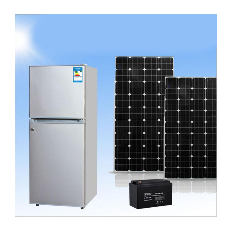 DEMESILO 118L 12V 24V Home Room Dc Solar Power Refrigerator With Panel