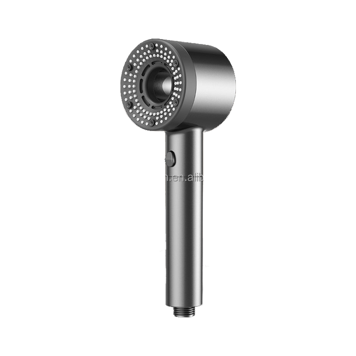 Chrome Triple Water Outlet Multifunction Hand Held Shower Head with Easy Installation for Home Bathroom and Shower Room