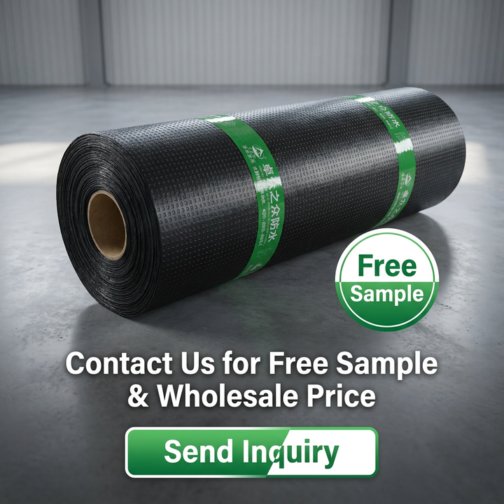 Anti-Corrosion Flexible SBS Modified Bitumen Sheet for Underground Waterproofing Construction Materials