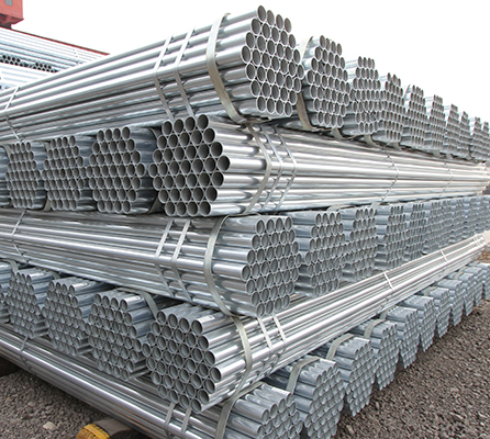 Heavy Duty Galvanized Steel Tube BS 1387 Z200 for Israel Solar Frames Apartment Walkway & Drainage Systems
