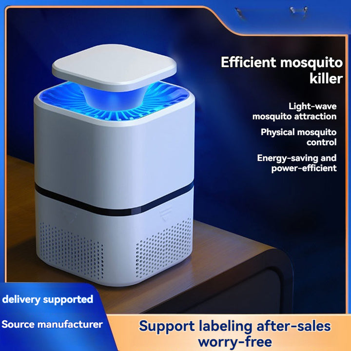 Home Indoor Mosquito Killer Lamp Automatic Trap Plug in Insect Catcher Electric Suction Fly Zapper for Bedroom Use