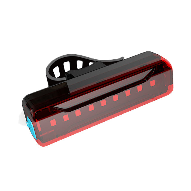 USB Bicycle Rear Light Waterproof LED Taillight with Seatpost Mounting IPX5 Waterproof Powered by Battery