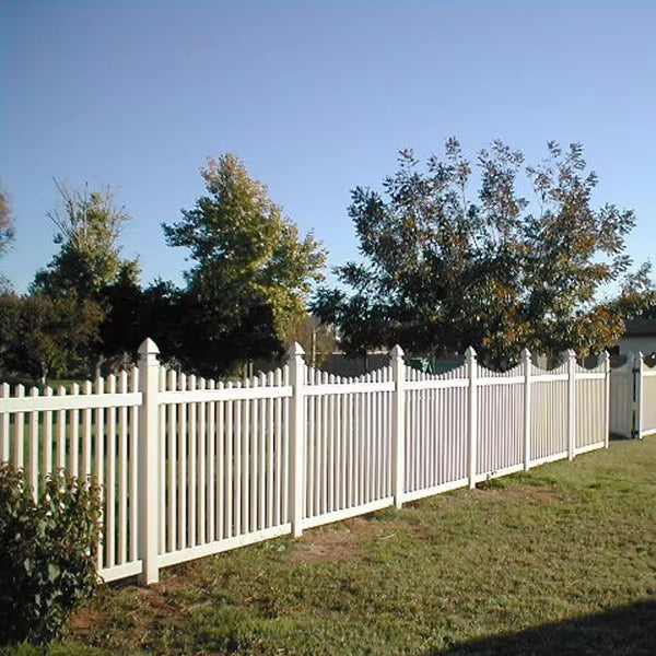 PVC Picket Fence, Screen Fence PVC Stripe Gate Swimming Pool Protect, gardening fences