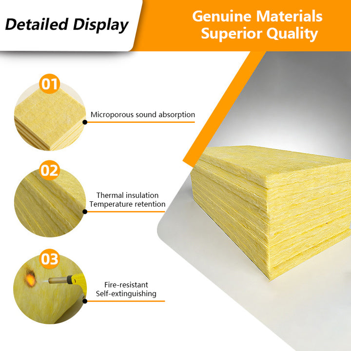 Reflective Aluminum Foil Glass Wool Roll for Heat Reflection Applications Glass Wool Roll with Aluminum Foil