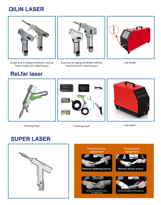 New Aluminum Tube Laser Welding Machine 3000W High-Power Industrial-Grade Fiber Handheld Easy to Operate High-Speed