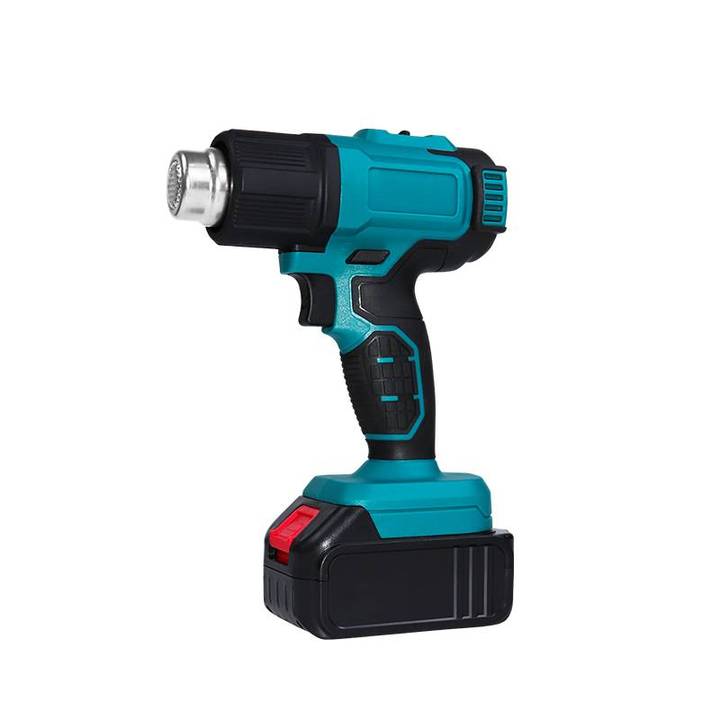 21V Adjustable Electric Heat Shrink Gun Industrial & DIY Grade Battery Powered Hot Air Gun with Digital Display