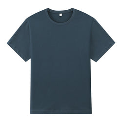 HIC Custom 170G 100% Cotton Printing Logo Tee Shirts Blank Embroidery Unisex Anti-wrin Base Layer Fitness T Shirts