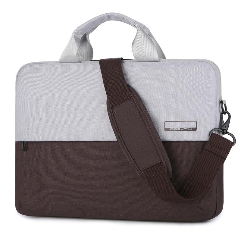 tb046 new shoulder messenger leather bag portable maletin business handbag business laptop briefcase for men