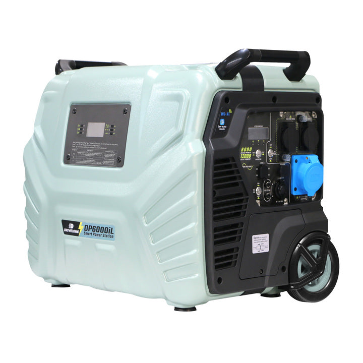 Portable 6000W Solar Energy Power Station System Solar Panels Pure Sine Wave Inverter MPPT Controller External Battery Car Power