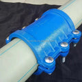 PN16 Cast Iron Pipe Fitting Leak Stopper, Cast Iron Emergency Repair Connection Half-section Water Pipe Leak Limiter