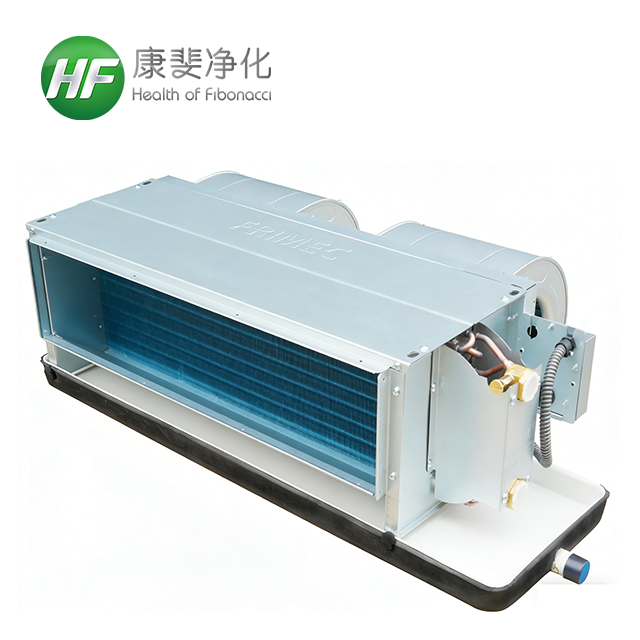 Low Noise Horizontal Concealed Fan Coil Unit 220V/380V Central Air Conditioner FCU